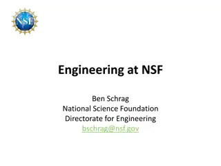 National Science Foundation Directorate for Engineering Overview