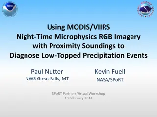 Diagnosing Low-Topped Precipitation Events Using Satellite Imagery