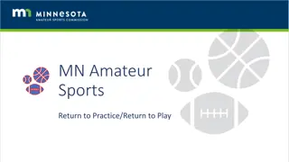 MN Amateur Sports Return to Practice & Play Guidance