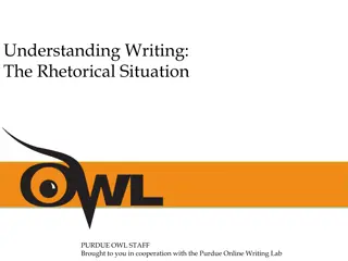 Mastering the Rhetorical Situation in Writing