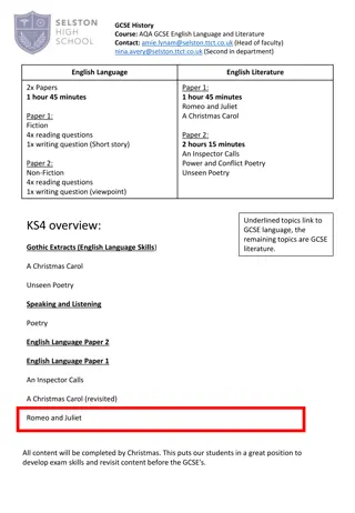 Effective Revision Strategies for GCSE English and Literature Exams