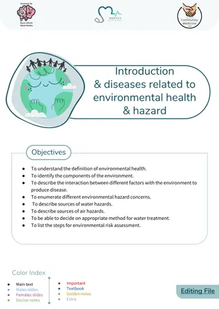 Environmental Health and Hazards