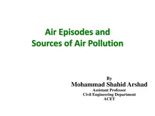 Air Pollution Episodes Through History: Causes, Effects, and Regulations