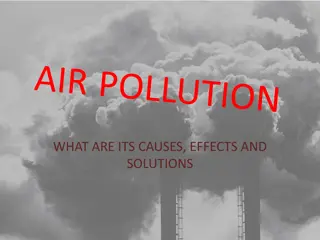 Air Pollution: Causes, Effects, and Solutions