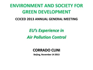 EU Air Quality Legislation for Green Development