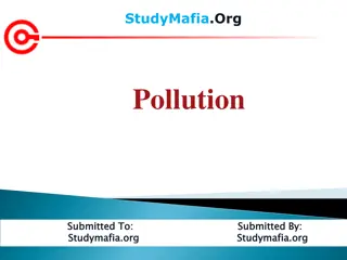 Pollution: Types, Causes, and Impacts