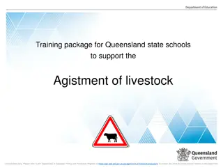 Agistment of Livestock Training Package for Queensland State Schools