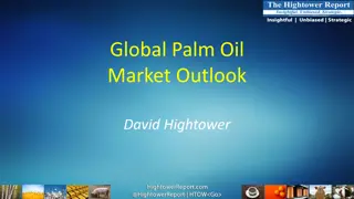 Global Palm Oil Market Outlook and Trends by David Hightower