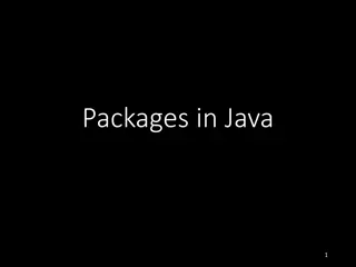 Packages in Java: A Comprehensive Overview