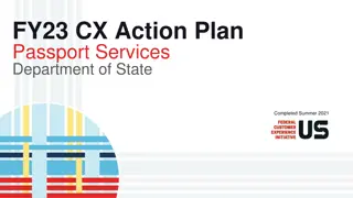 Passport Services Department Action Plan and Capacity Assessment Reflection