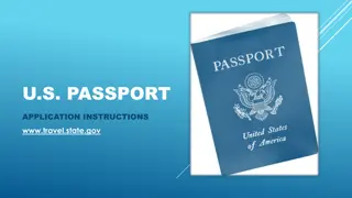 U.S. Passport Application Guide and Instructions