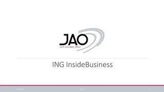 Guide to ING InsideBusiness Platform for Business Account Management