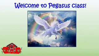 Welcome to Pegasus Class - A Peek into our Learning Journey