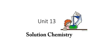 Solution Concentration in Chemistry