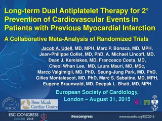 Long-term Dual Antiplatelet Therapy for Prevention of Cardiovascular Events