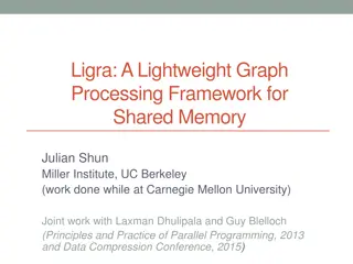 Ligra: A Lightweight Graph Processing Framework for Shared Memory