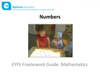 Developing Early Number Skills in Children: A Guide for Practitioners