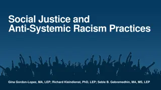 Understanding Race: Definitions and Social Justice Implications