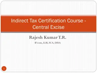 Understanding Indirect Taxation in India: Insights and Constitutional Aspects