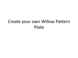 DIY Willow Pattern Plate Activity