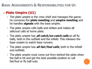 Plate Umpire: Mastering the Art of Calling Strikes and Balls