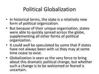 The Impact of Globalization on State Sovereignty and Political Organization