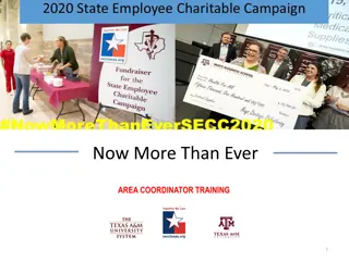 Comprehensive Overview of 2020 SECC Area Coordinator Training