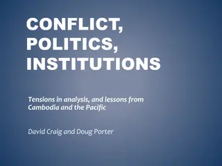 Tensions in Political Analysis: Lessons from Cambodia and the Pacific