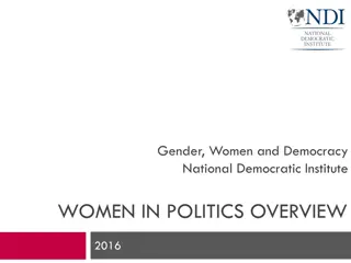 Women in Politics: Empowering Change through Participation