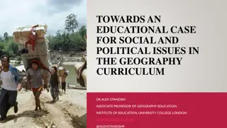 The Role of Social and Political Issues in Geography Education