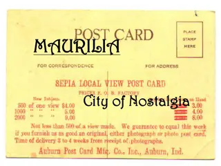 Reflections on Nostalgia: Old vs New Maurilia Through Postcards