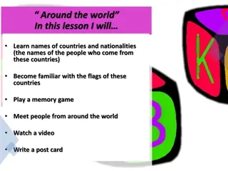 Discover Countries and Nationalities with Famous People