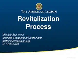 American Legion Revitalization Process and Verbal Consent Resolution