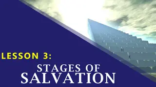 Stages of Salvation