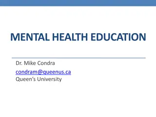 Mental Health Education and Support