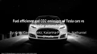 Comparing Fuel Efficiency and CO2 Emissions of Tesla Cars and Regular Automobiles