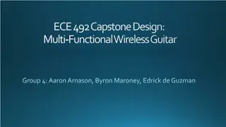 Innovative Wireless Guitar Multi-Functional Design Project Overview