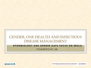 Gender Dimensions in Ebola Epidemics: Epidemiology and Gender Gaps