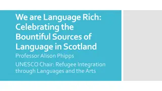 Embracing Linguistic Diversity in Scotland: A Journey of Integration and Empowerment