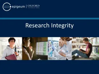 Comprehensive Research Integrity Programme for Researchers