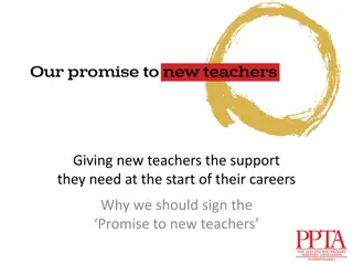 Supporting New Teachers: The Promise We Should Sign