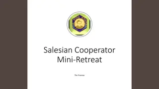 Salesian Cooperator Mini-Retreat: The Promise Reflection