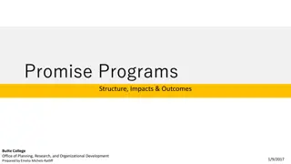 Promise Programs: Structure, Impacts & Outcomes