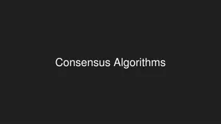 Consensus Algorithms in Paxos