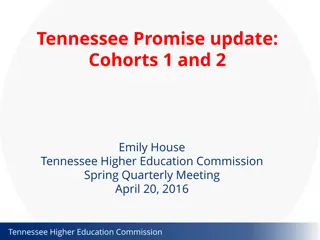 Tennessee Promise Program Quarterly Report