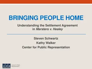 Marsters v. Healey: Understanding the Landmark Settlement Agreement