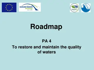 Roadmap to Restore and Maintain Water Quality