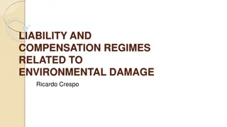 Environmental Liability and Compensation Regimes: A Comprehensive Overview