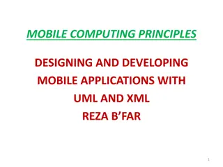 Introduction to Mobile Computing Principles and Designing Mobile Applications