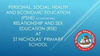 PSHE and Relationship Education at St. Nicholas Primary School